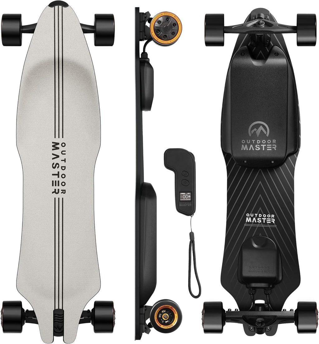 Caribou Electric Skateboard �� 32 MPH, 26 Mile Range, Dual 1000W Motors, Longboard for Adults & Teens, 6-Month Warranty