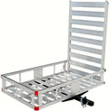 80779 Aluminum Hitch Mount Cargo Carrier with 47�测�� Long Ramp, 1 Pack