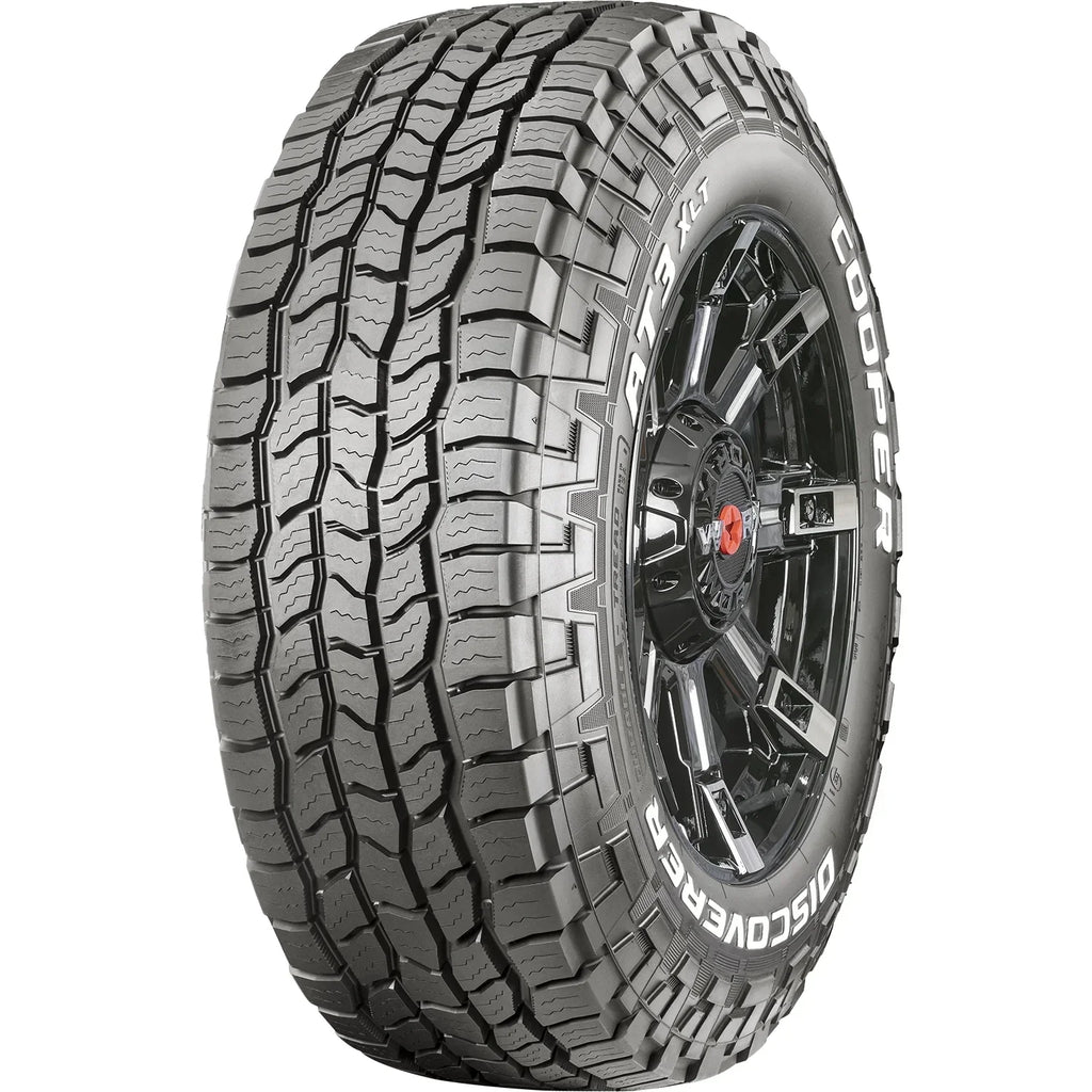Cooper Discoverer AT3 XLT All Terrain Tires 285/75R16 10 Ply E – Fits Light Trucks & Hummer H3 Models