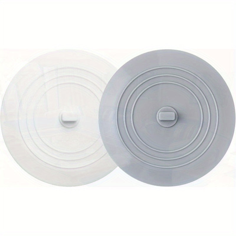 Zareline™ 2-Pack Silicone Bathtub Drain Stopper - Universal Leak-Proof Sink Plug