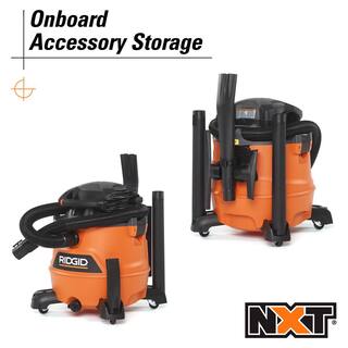 16 Gallon 6.5 Peak HP NXT WetDry Shop Vacuum with Detachable Blower Filter Locking Hose and Accessories HD1600