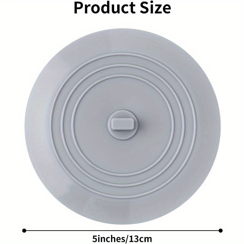 Zareline™ 2-Pack Silicone Bathtub Drain Stopper - Universal Leak-Proof Sink Plug