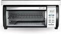 BLACK DECKER SpaceMaker Under Counter Toaster Oven, Digital Controls, Black/Stainless Steel, Fits 9�测�� Pizza or 4 Slices