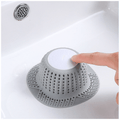 Zareline Flexible Silicone Hair Catcher - Universal Anti-Clog Drain Cover & Stopper
